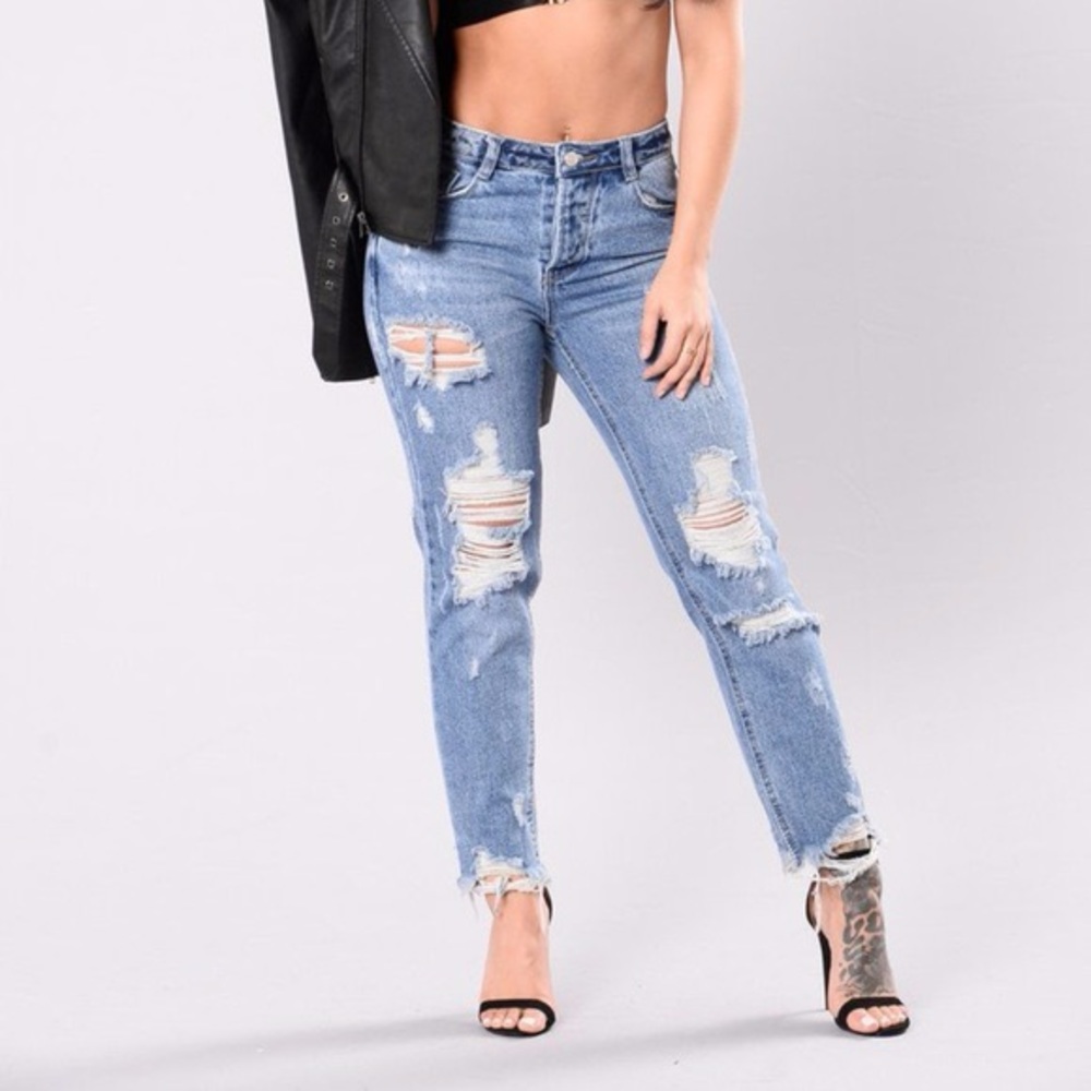 FASHION NOVA ‘from him’ jeans